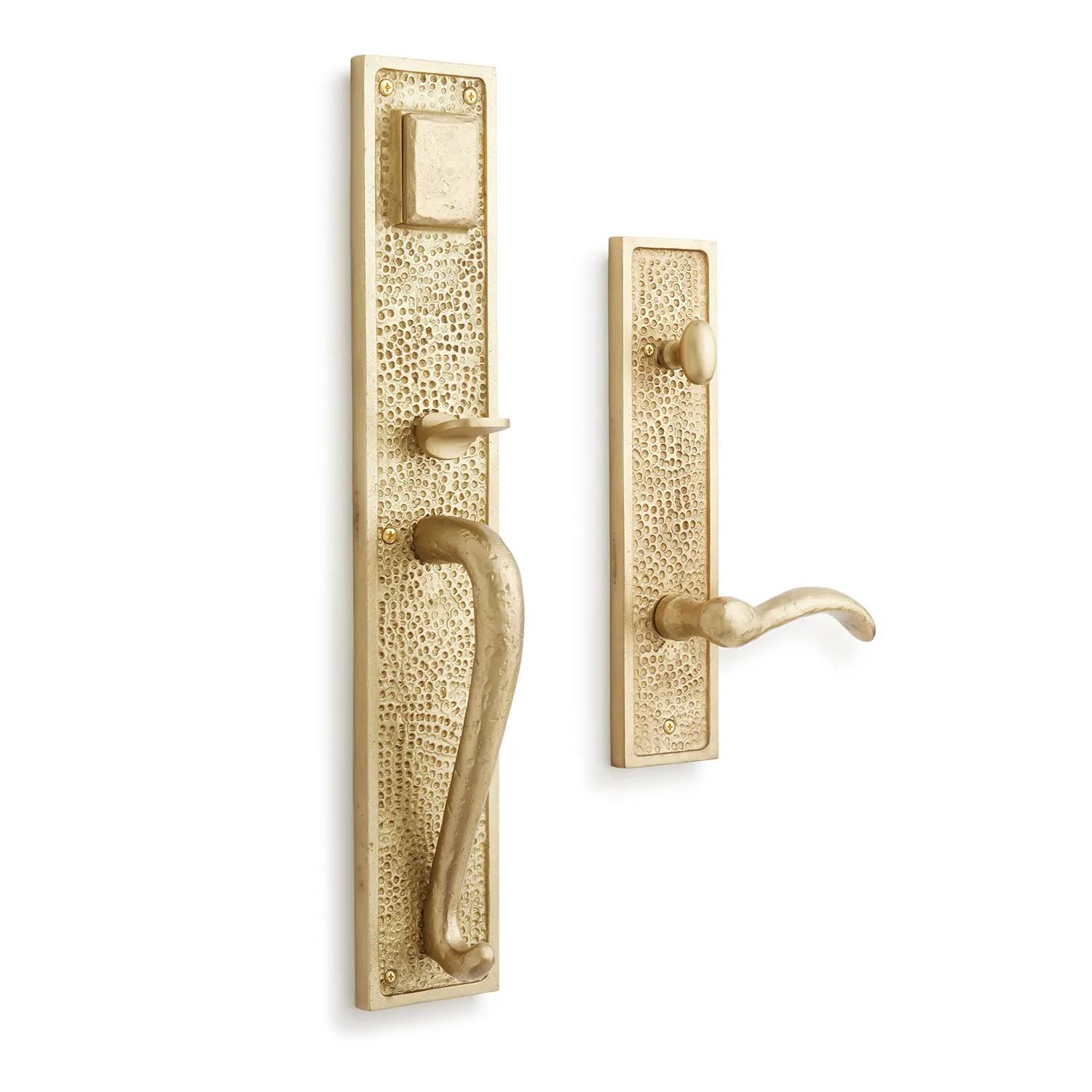 Solid Brass Entrance Door Set with Lever Handle V91128