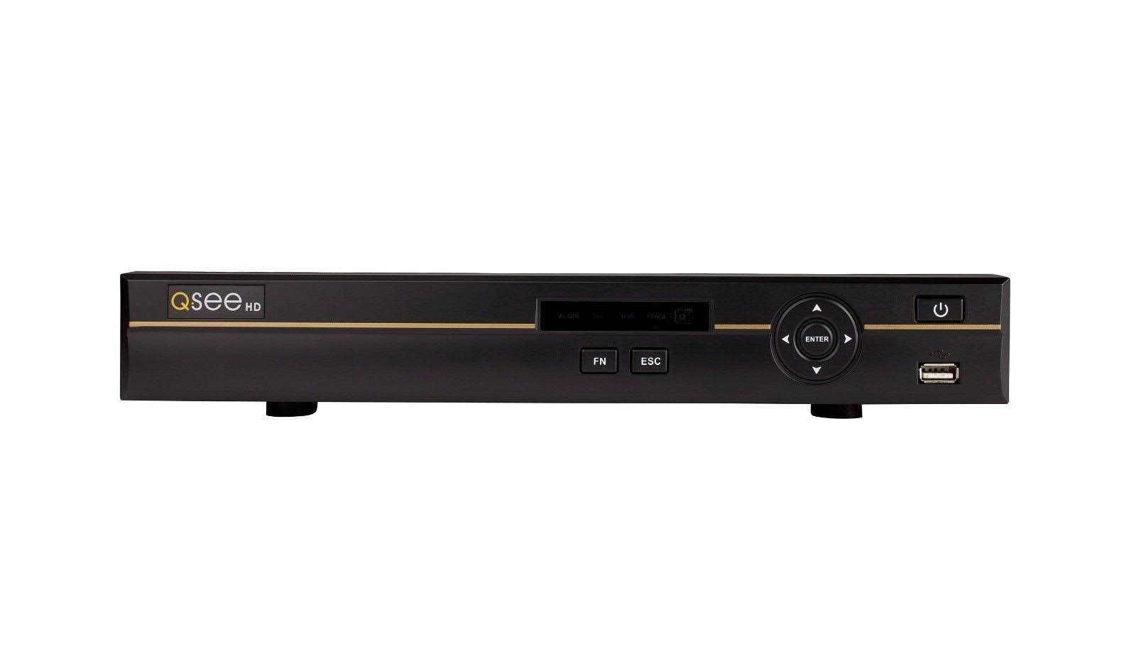 16-Channel 2TB 4K Analog HD DVR with 8 Bullet Cameras K385