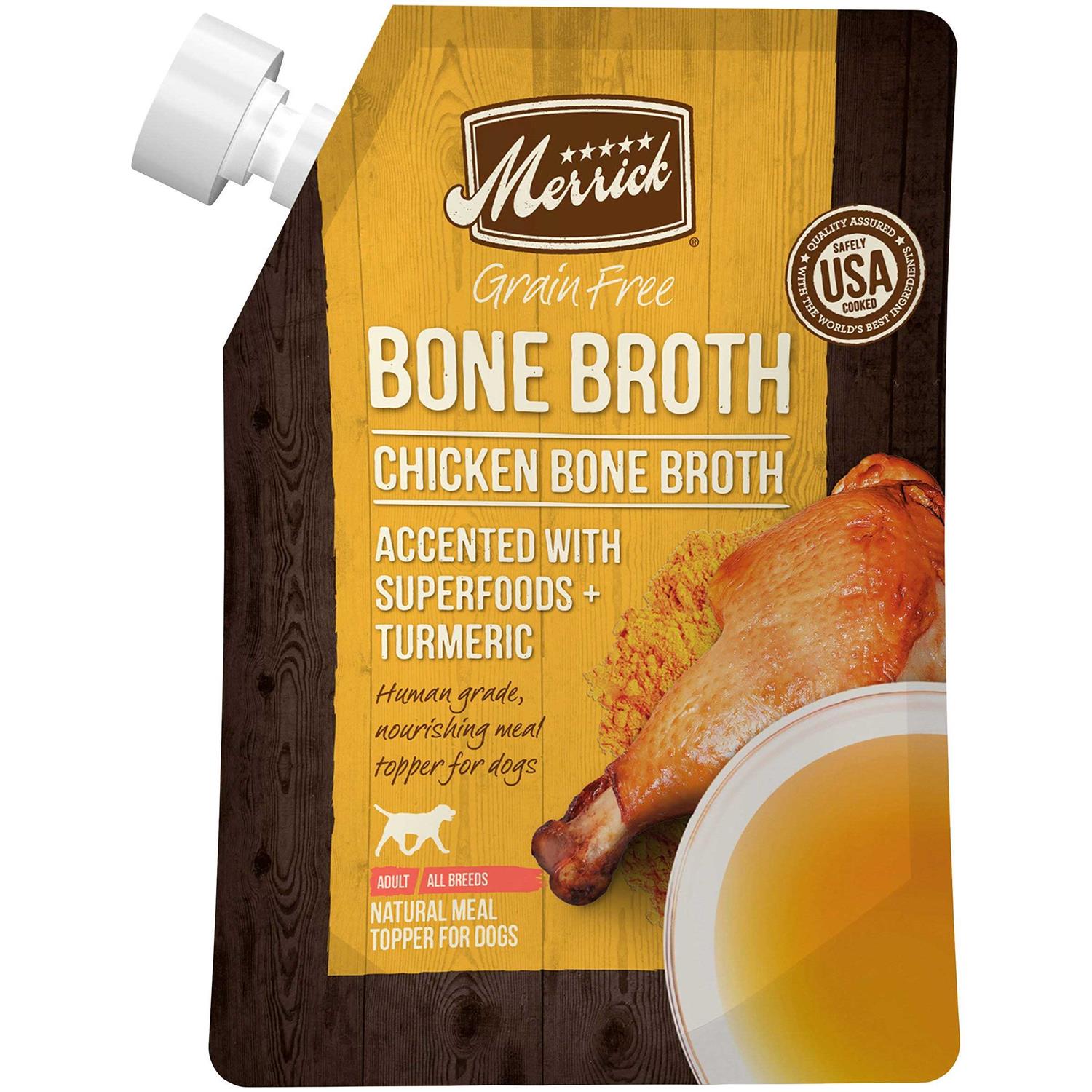 Chicken Bone Broth Grain-Free Dog Food Topper D62066