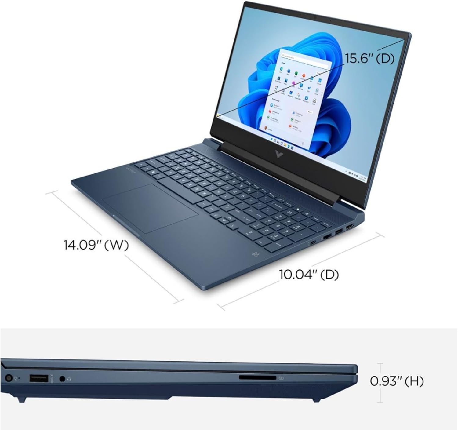 15.6" FHD 144Hz IPS Gaming Laptop Intel Core i5-13420H NVIDIA GeForce RTX 3050 16GB RAM 512GB PCIe SSD H33400