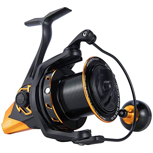 Full Metal Surf Fishing Reel, 13+1 BB, 52LB Max Drag U961