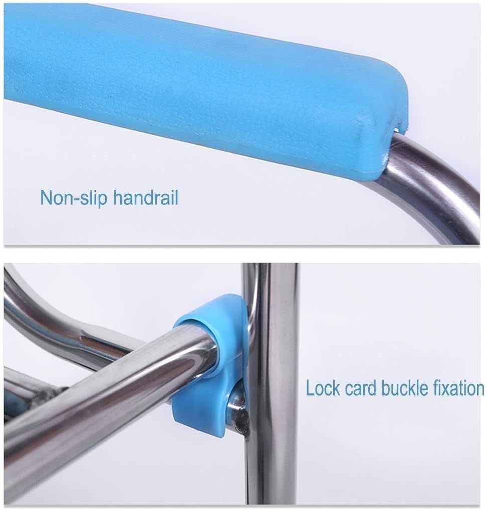 Adjustable Mobile Bedside Toilet Safety Frame J89473