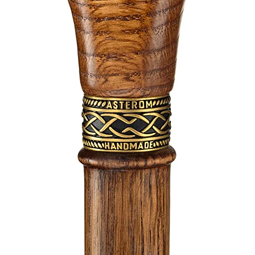 Handmade Ergonomic Wooden Walking Cane N316937