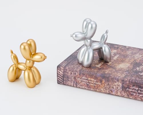 4 inch Green Balloon Dog Statue X601