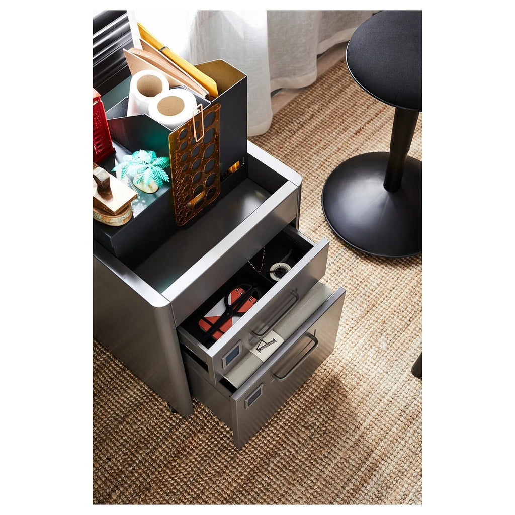 Dark Gray Drawer Unit on Casters X37975