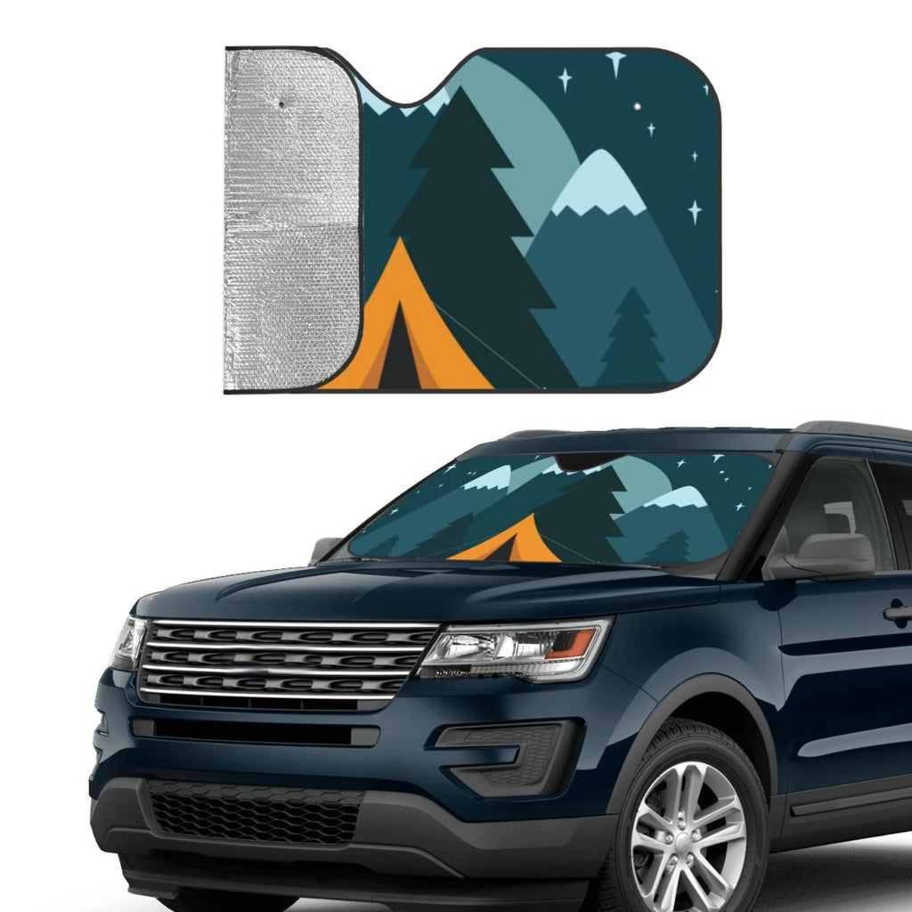 Medium Size Car Sun Shade Windshield W380