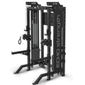 Commercial Functional Trainer Cable Machine with Dual Weight Stacks D978652
