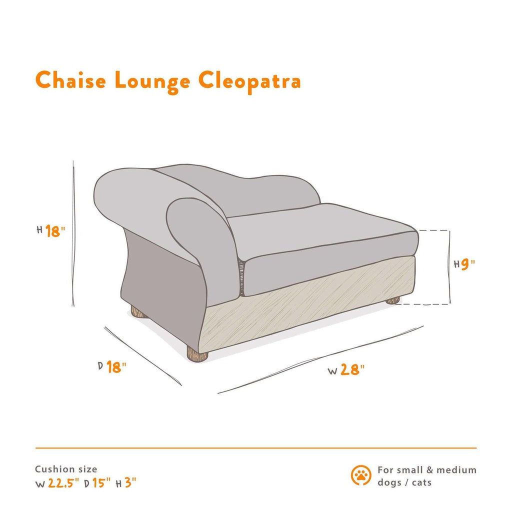 Chaise Lounge Pet Bed N2853