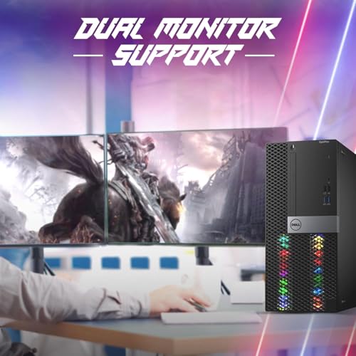 RGB Gaming Desktop PC Intel Core i7 6th Gen GTX 1050 Ti 4GB 16GB Ram 512GB SSD Windows 10 Pro I1044