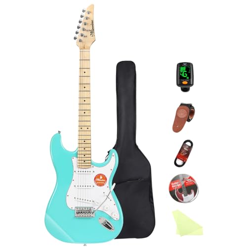 Green Electric Guitar Kit with Gig Bag X1194