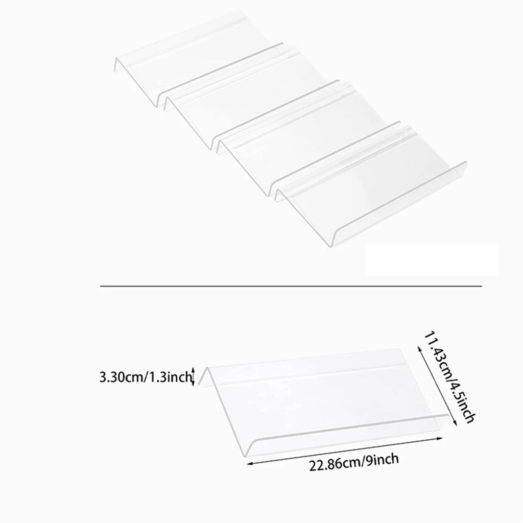 16 x Clear Acrylic Spice Drawer Organizer A9954