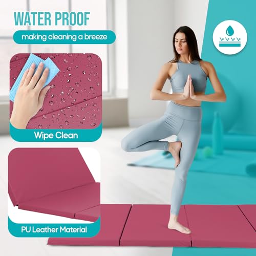 4 Fold Extra Thick High Density Gymnastics Mat C101