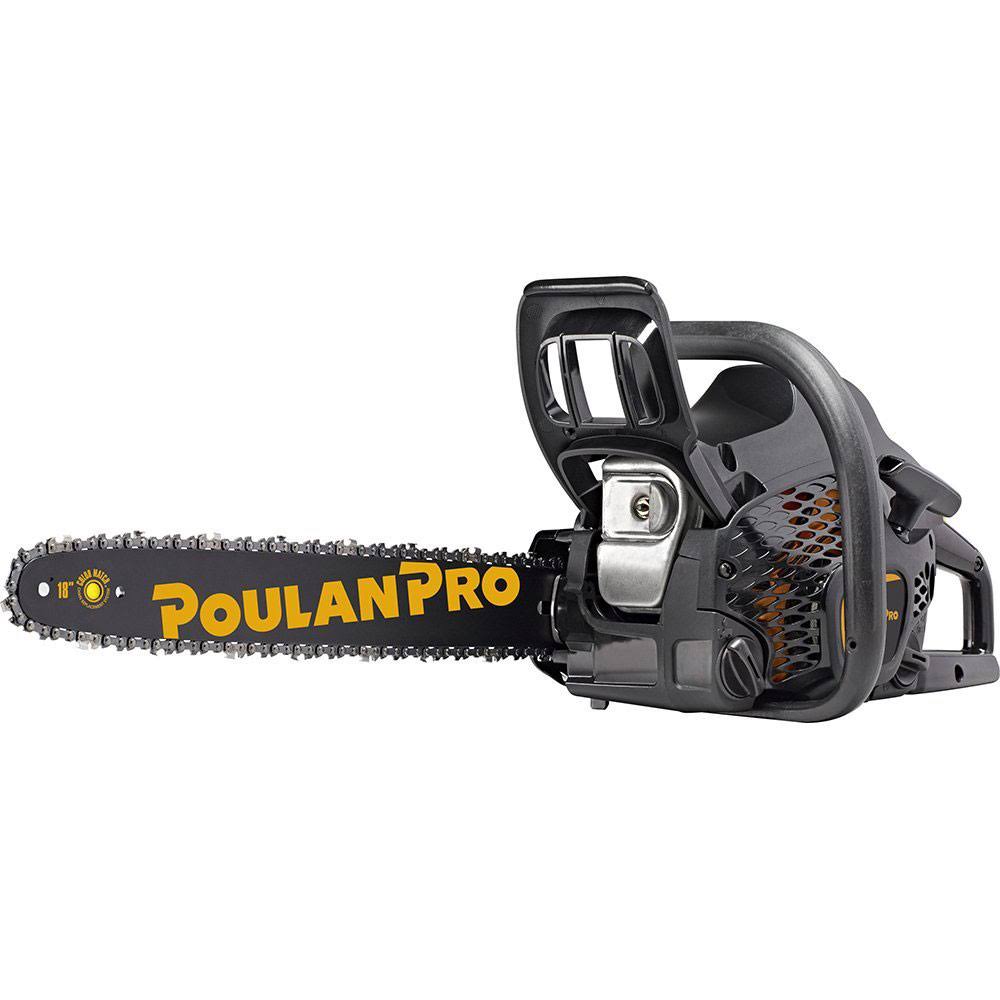 42cc 2 Cycle Engine Gas Powered 18x22 Chainsaw with Case E421