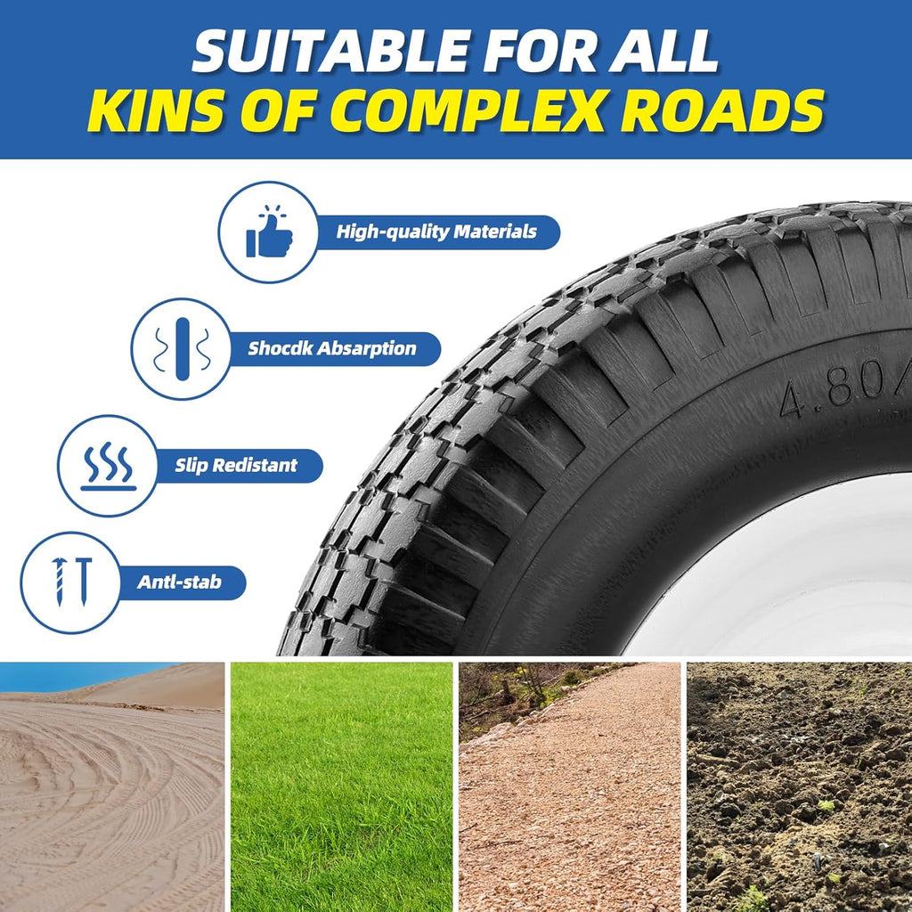 Flat Free Wheelbarrow Tire A9785