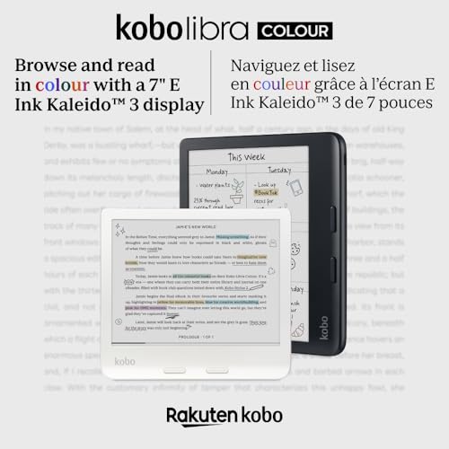 7” Glare-Free Colour E Ink Display eReader N731