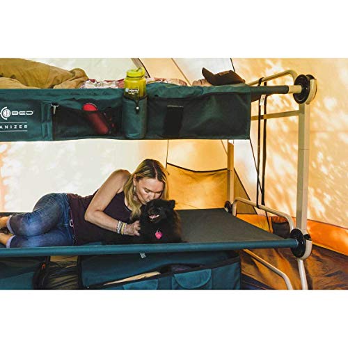 Large Bed with 2 Side Organizers A638