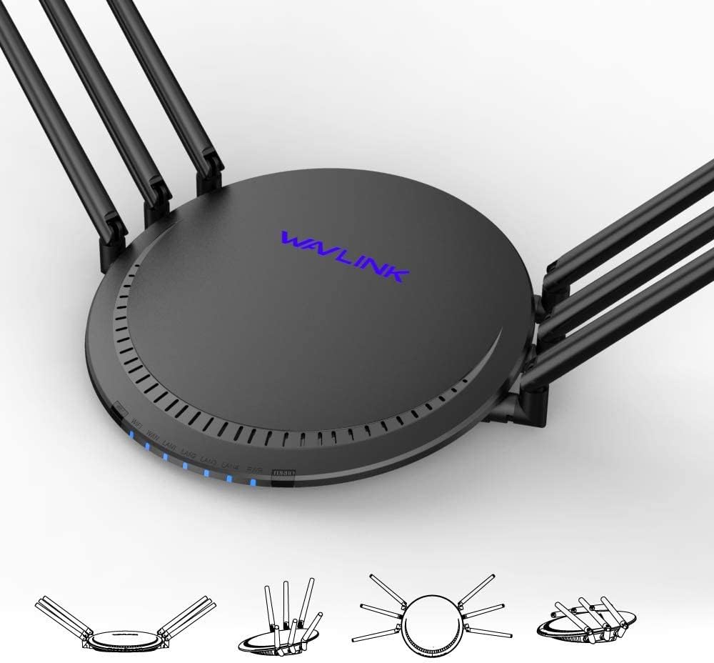 AC2100 Dual Band Gigabit Wireless Router with USB 3.0 Port, 4 Antennas, Pack of 2 K20554