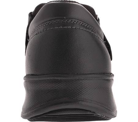 Black Leather Men's Shoes Y72440