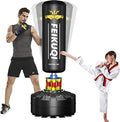 70''-205lbs Freestanding Punching Bag with Stand D603555