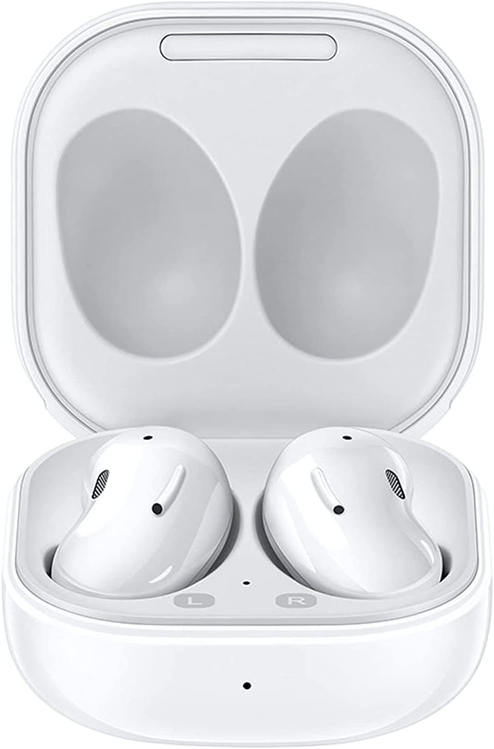 Mystic White Active Noise-Cancelling Wireless Bluetooth Earbuds Y425518