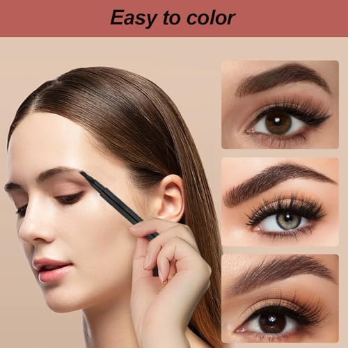 2Pcs Microblading Eyebrow Pen 4 Fork Tip Y57368