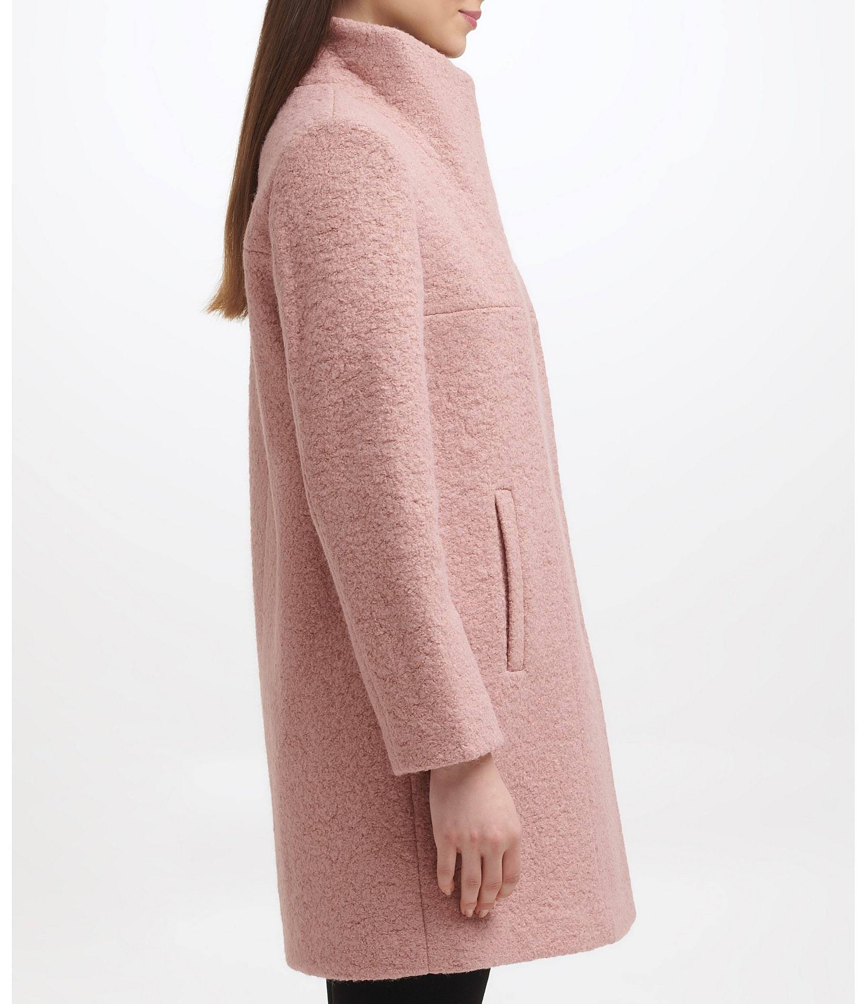 Asymmetrical Boucle Walker Coat Y988614