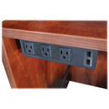 Black Plastic AC Power Outlet A385428