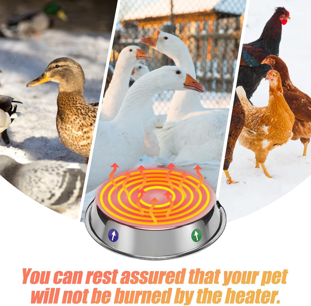 Heated Base for Poultry Waterer with 7.9ft Cable I544296
