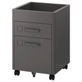 Dark Gray Drawer Unit on Casters X37975