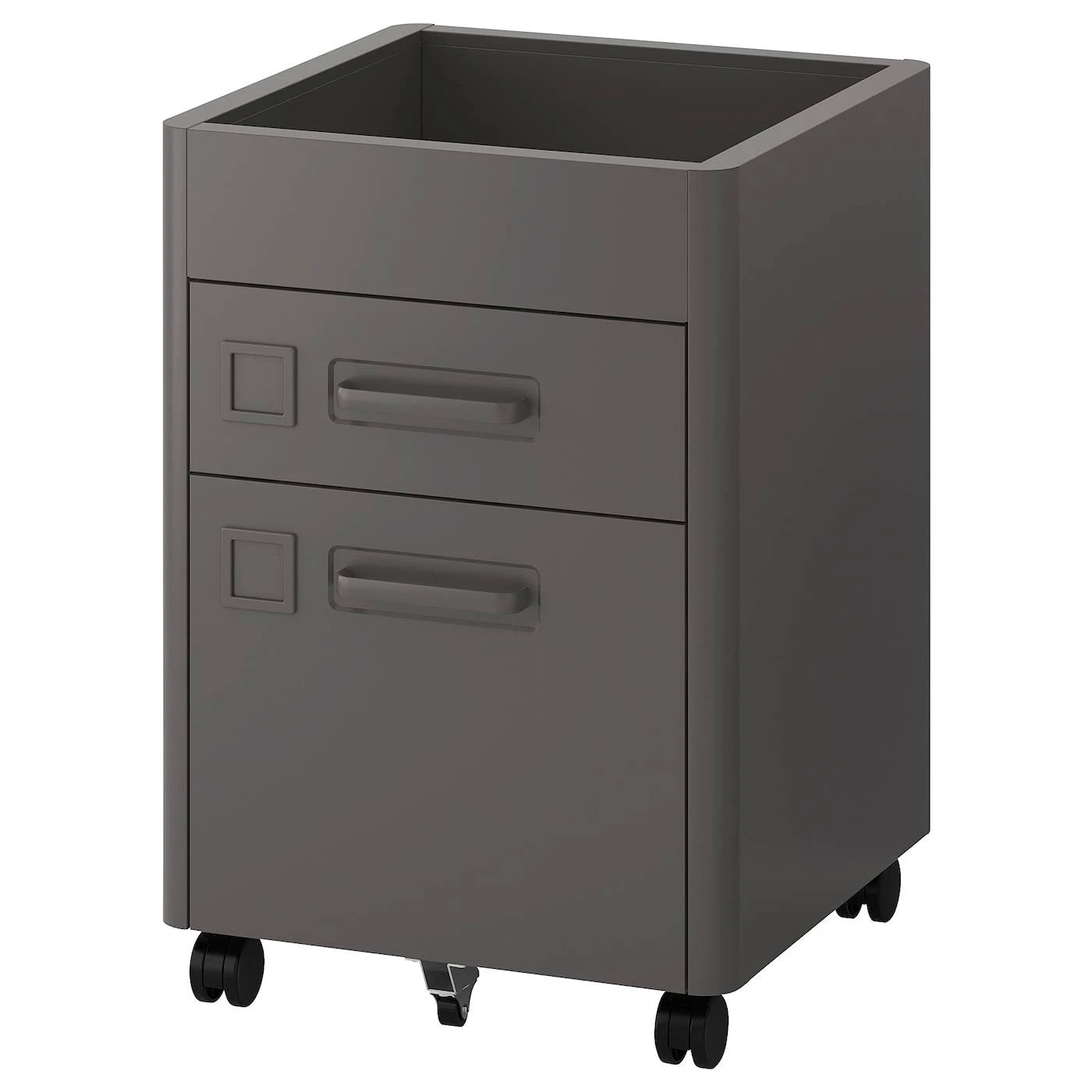 Dark Gray Drawer Unit on Casters X37975