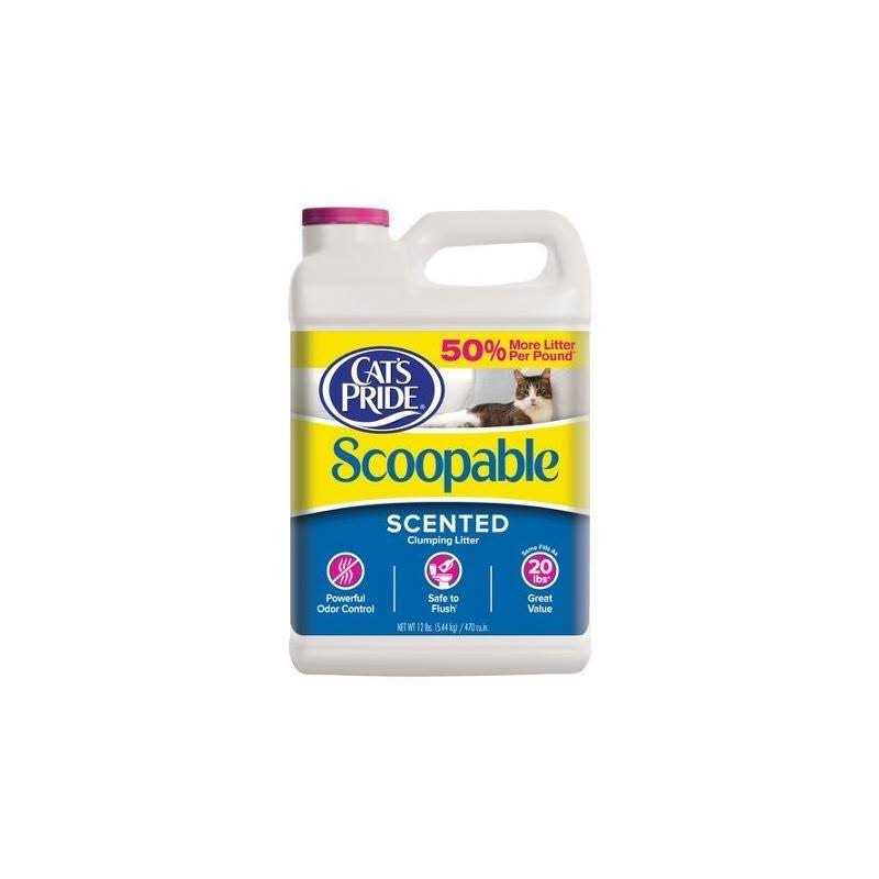 Scoopable Scented Lightweight Clumping Cat Litter Y410626
