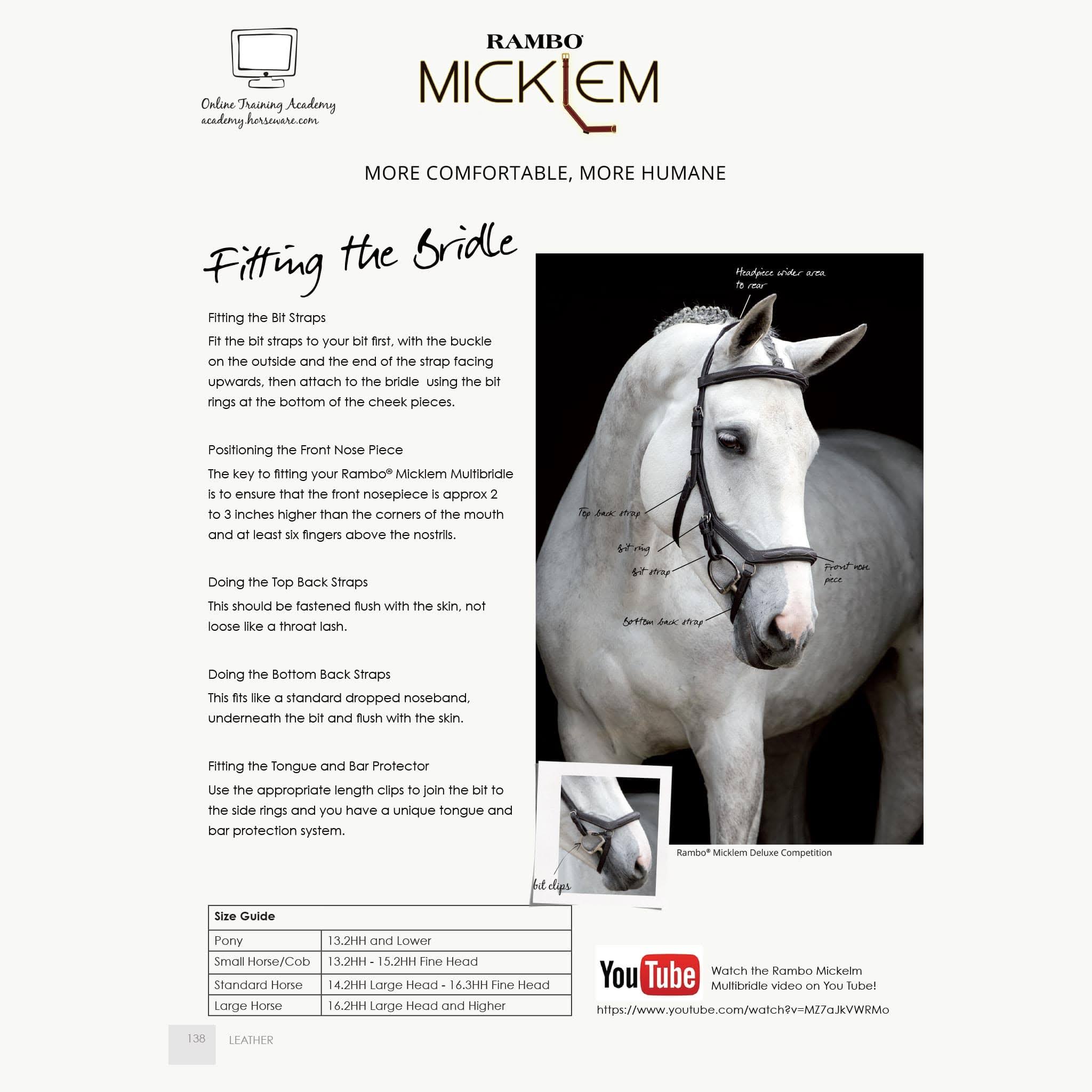 Competition Bridle X32544