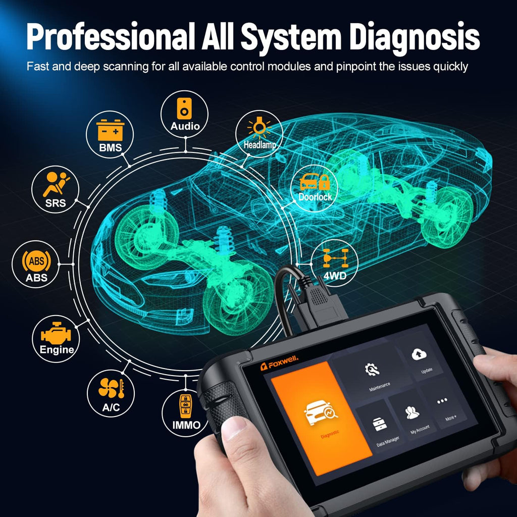 Bidirectional Scan Tool OBD2 Scanner with 30 Service Reset F3227