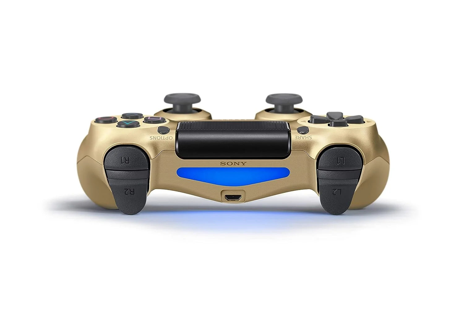 Gold Blue Wireless Controller Bundle with Charging Cable E481314