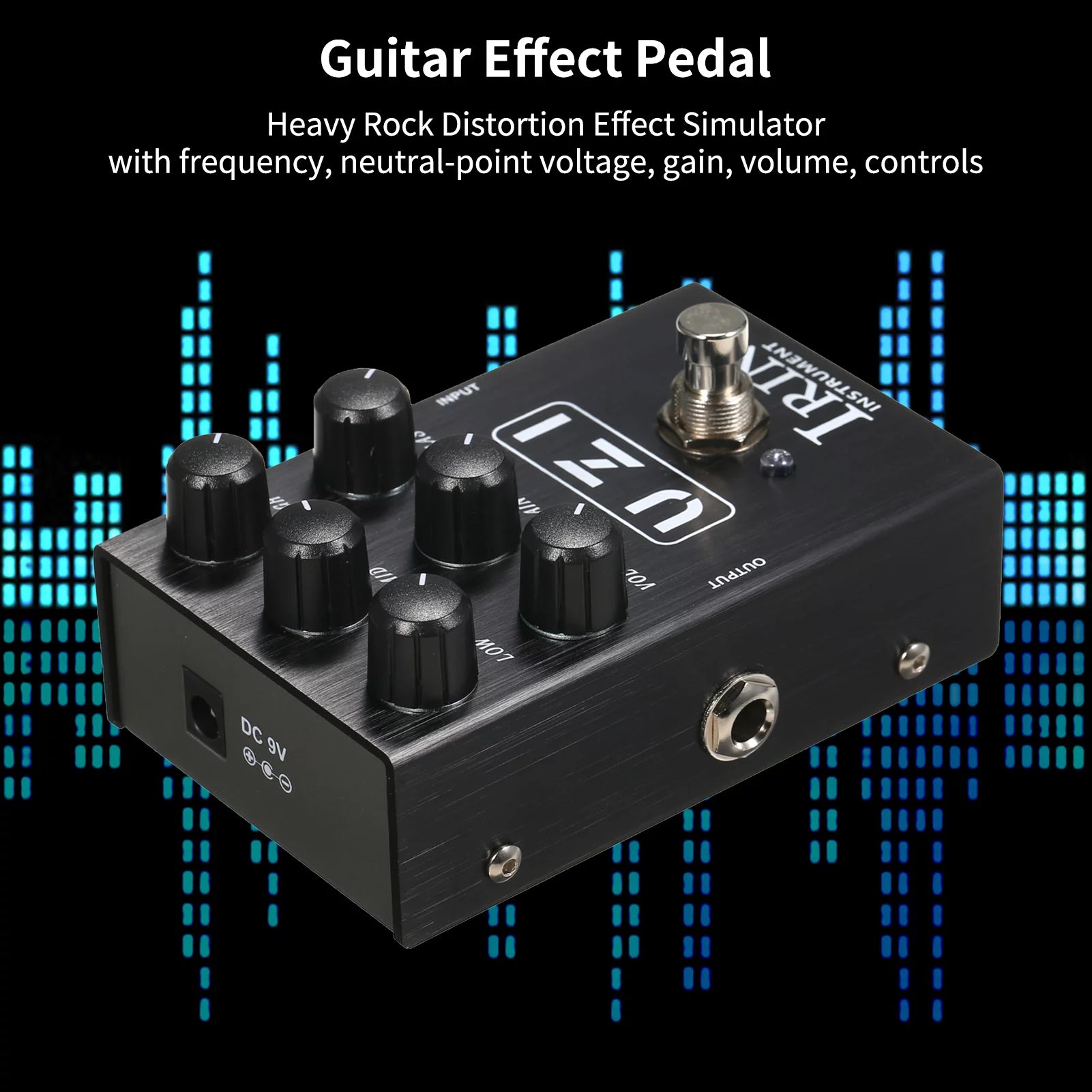 Guitar Heavy Distortion Effect Simulator Cabinet Simulator Effector Pedal P264027