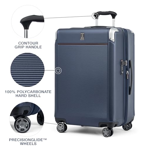 Compact Carry on 20-Inch Hard Shell Polycarbonate Suitcase H1766