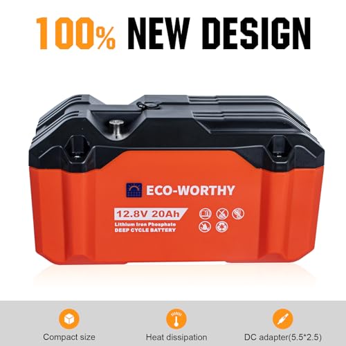 12.8V 20Ah Lithium Iron Phosphate Deep Cycle Battery T544