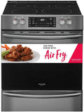 30" Electric Range with 5 Elements in Black Stainless Steel F595556