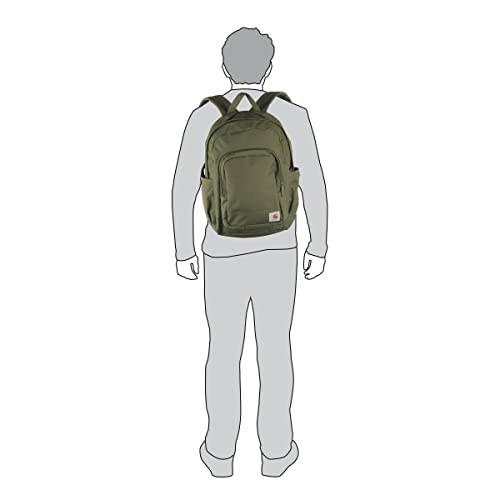 Black 25L Water-Resistant Backpack with Laptop Sleeve E47847