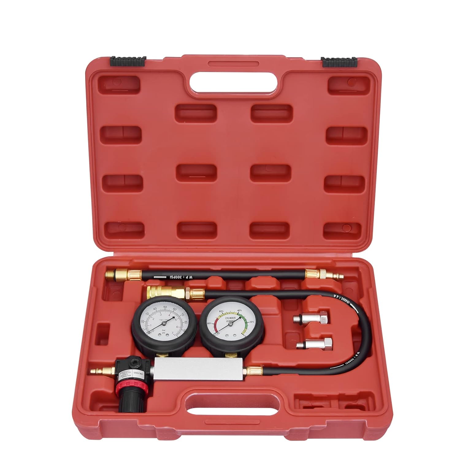 Cylinder Leak Down Tester Dual Gauge Leakdown Tester Kit B687