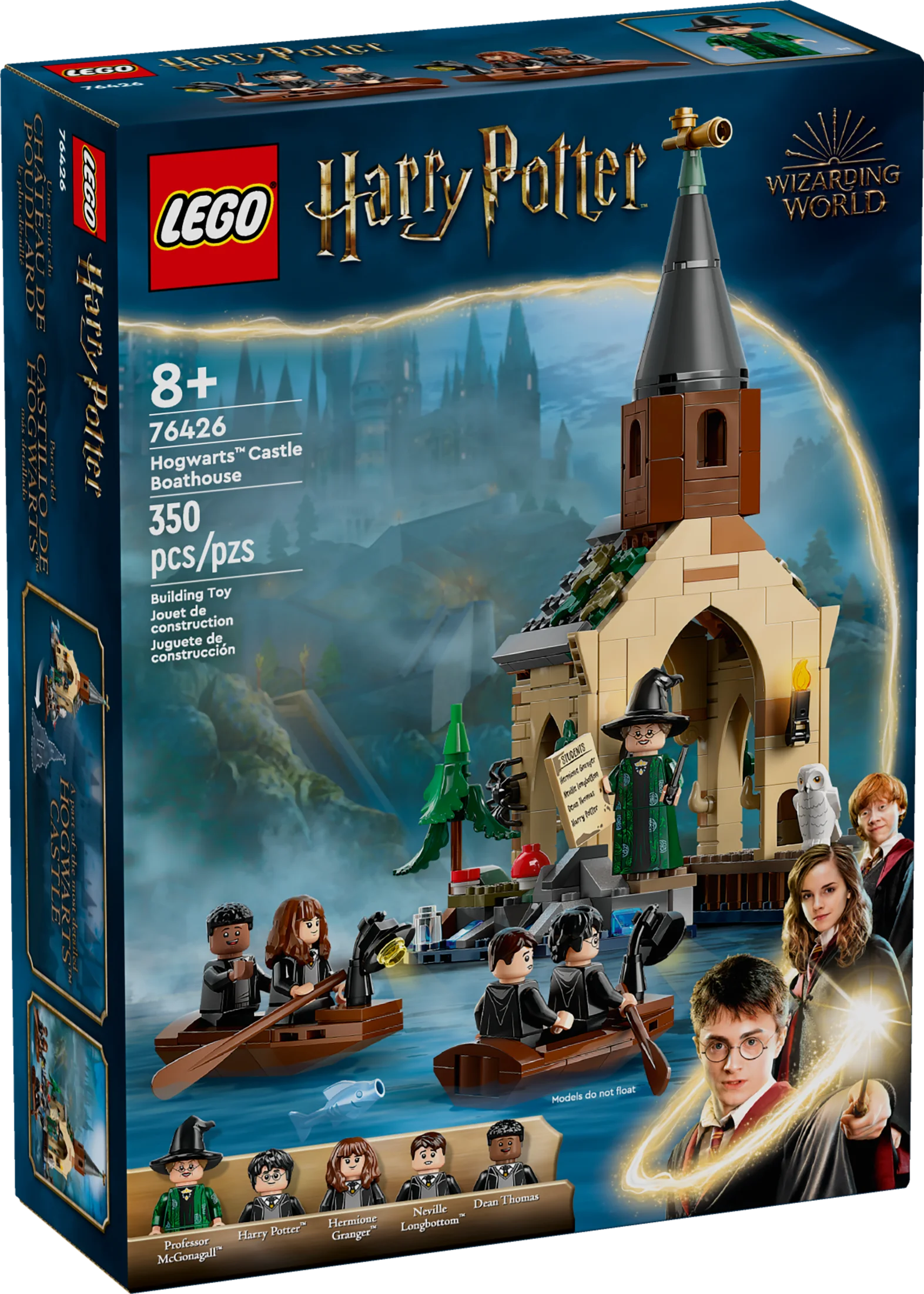 Hogwarts Castle Boathouse with 2 Buildable Boats and 5 Minifigures N6324