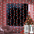 400 LED Curtain Fairy Lights 6.6Ft x 6.6Ft with Remote W14102