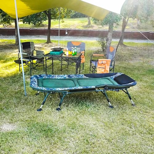 Heavy Duty Folding Camping Cot with Carry Bag W4522