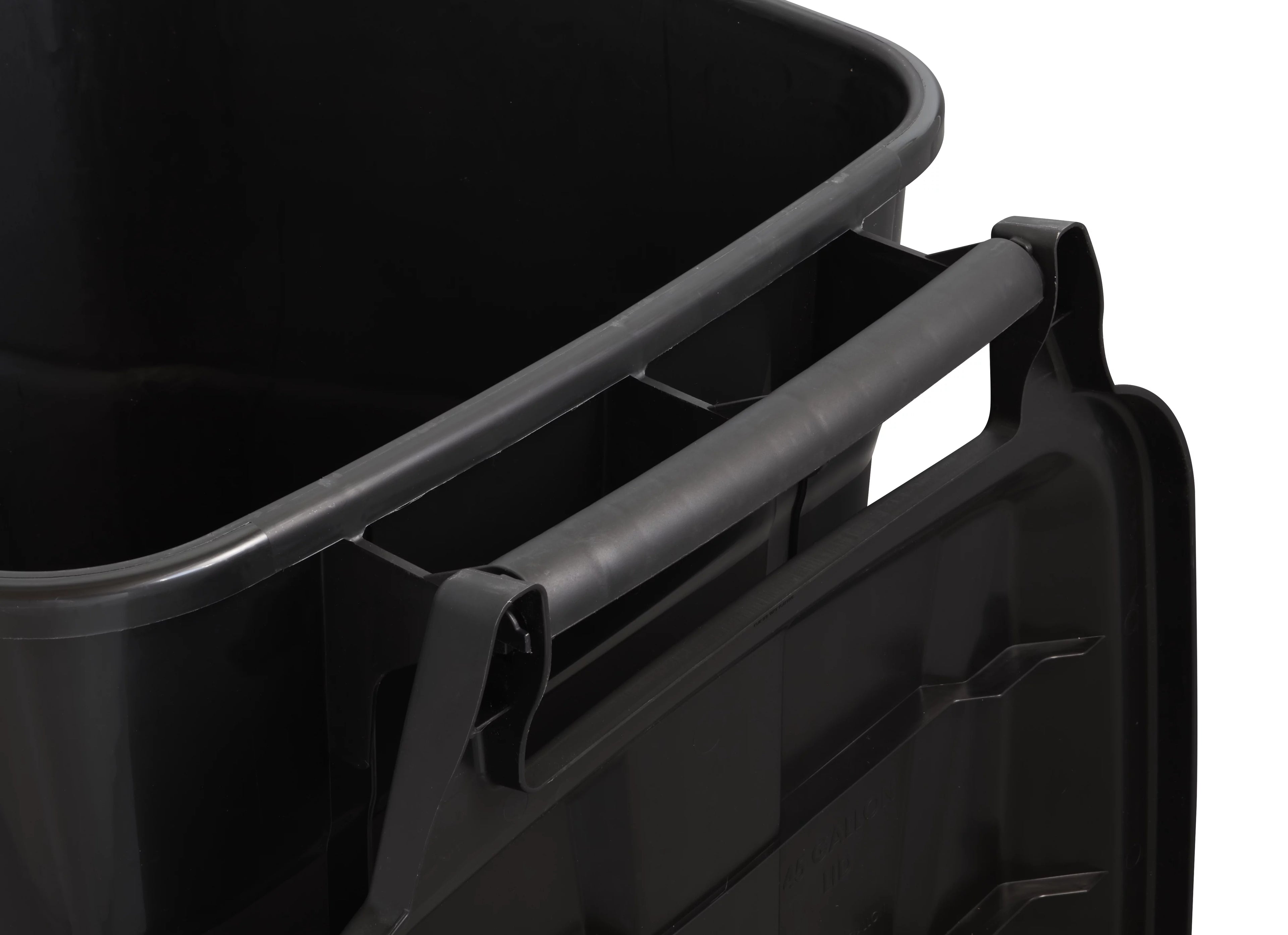45 Gallon Wheeled Heavy Duty Plastic Garbage Can P21613