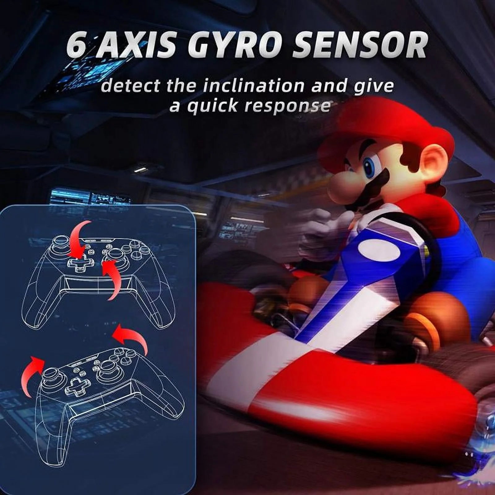 Wireless Switch Pro Controller Gamepad F24698