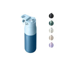 34oz Insulated Stainless Steel Water Bottle with Silicone Handle W60327