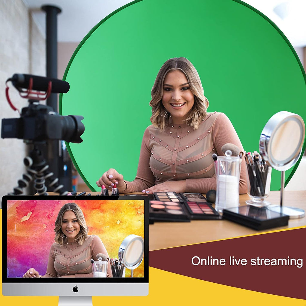 Portable Green Screen Backdrop (56'') Y73159
