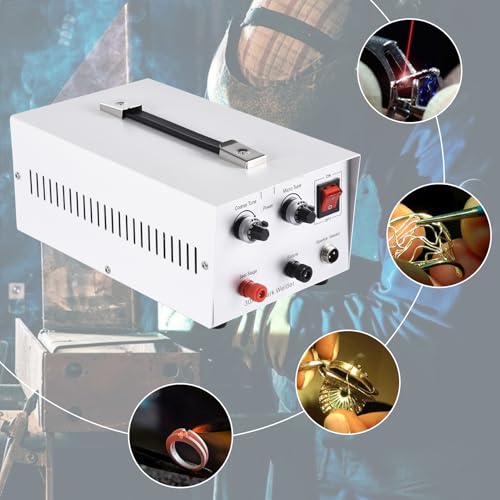 Portable Adjustable Pulse Arc Jewelry Spot Welder F2855