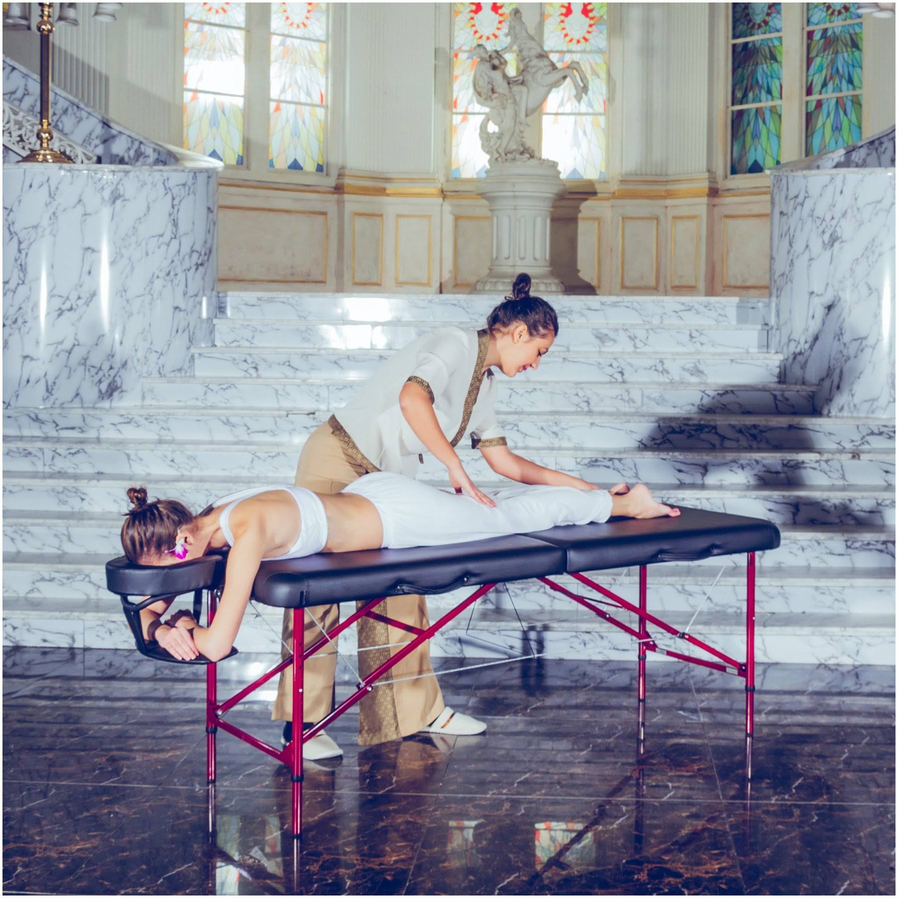 Black Lightweight Portable Table Package R87718