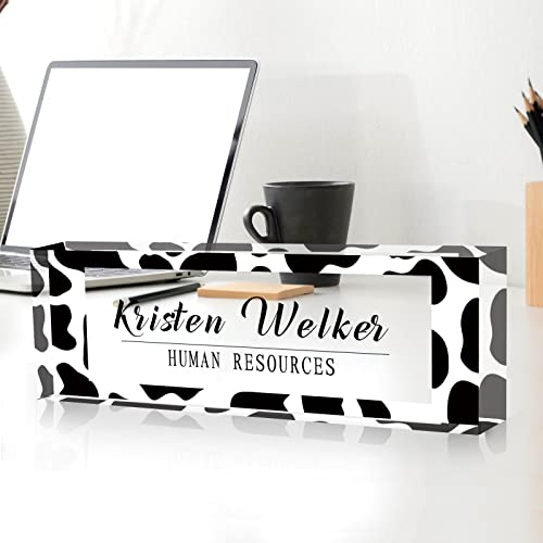 Acrylic Desk Name Plate K41017